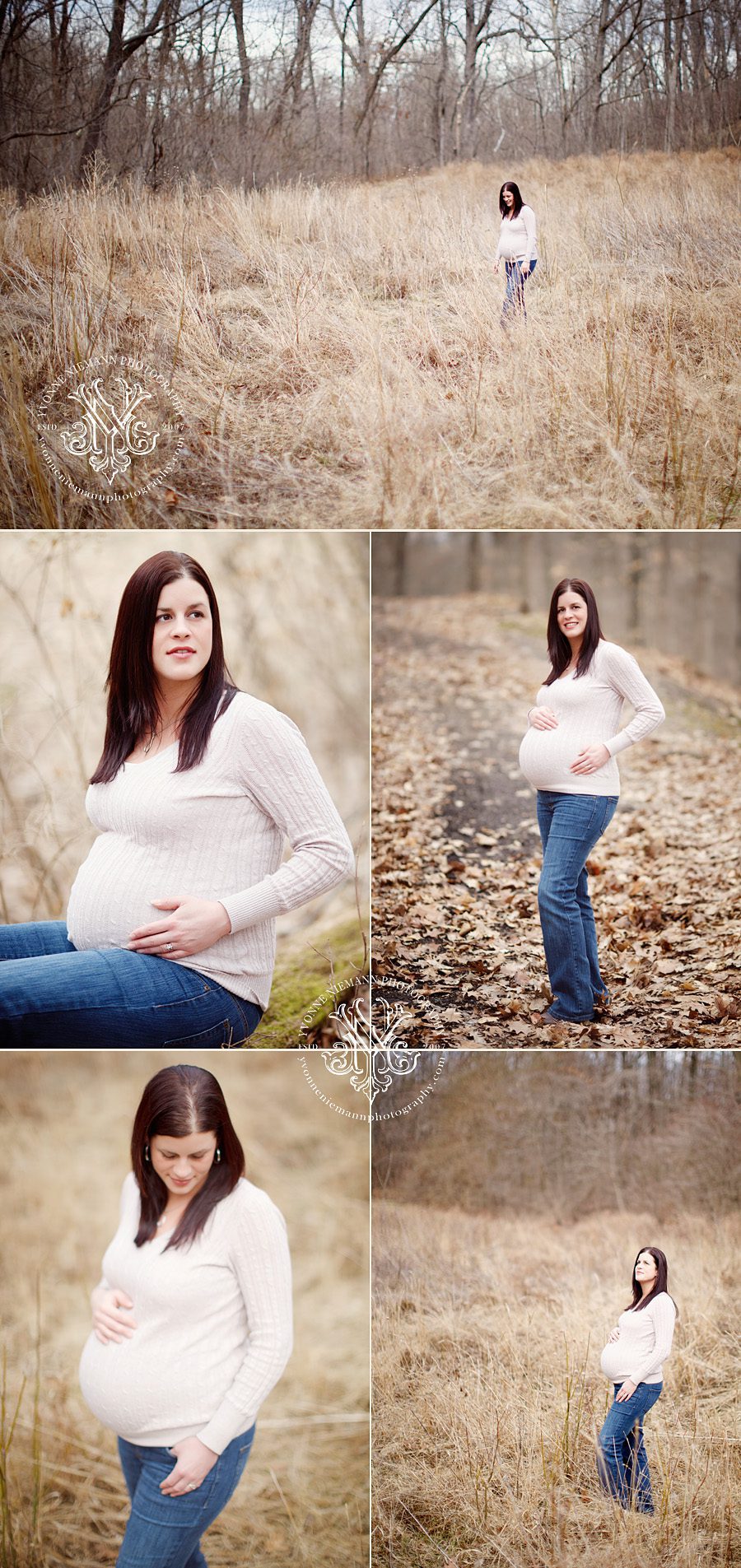 St. Louis Pregnancy Photography at local park